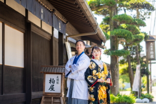 和装　夏の撮影【柏屋】