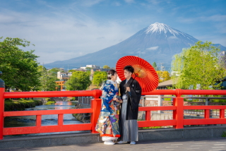 県外からでも和装と洋装のWロケーション