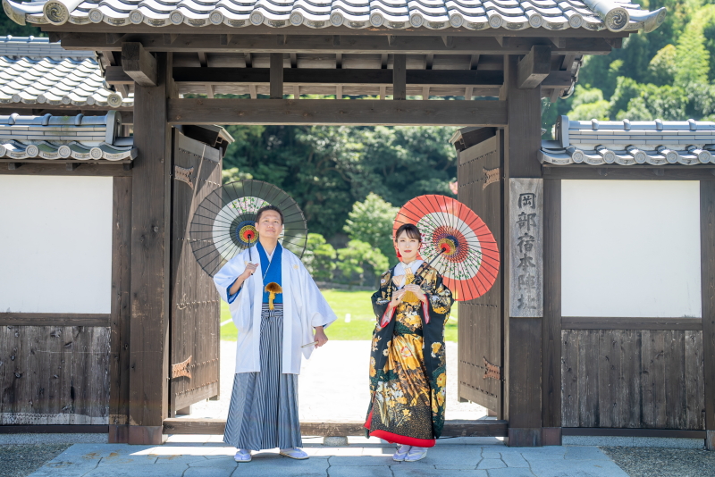 和装と白無垢
