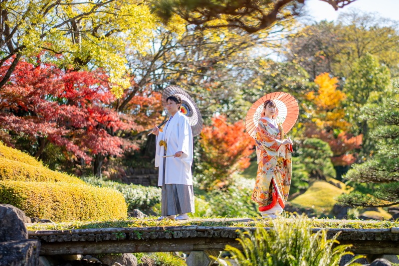 紅葉のレポート【紅葉山庭園12月】