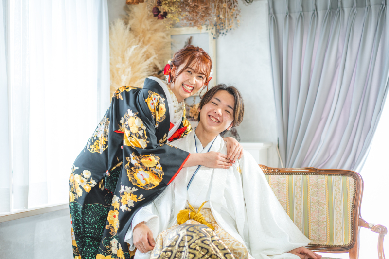 レンズ越しのお二人