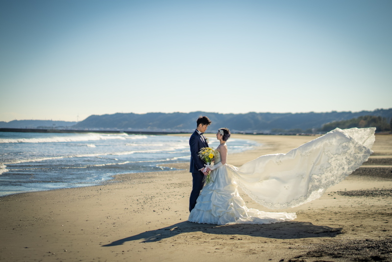 マリエフルーリィ_海で撮影できる