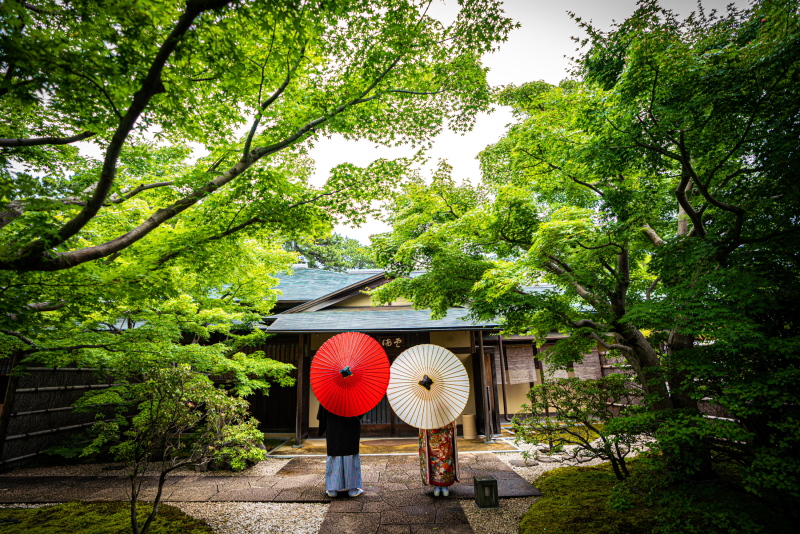 マリエフルーリィ_庭園で撮影できる