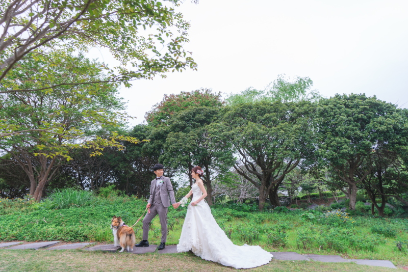 マリエフルーリィ_ペットと一緒に撮影できる