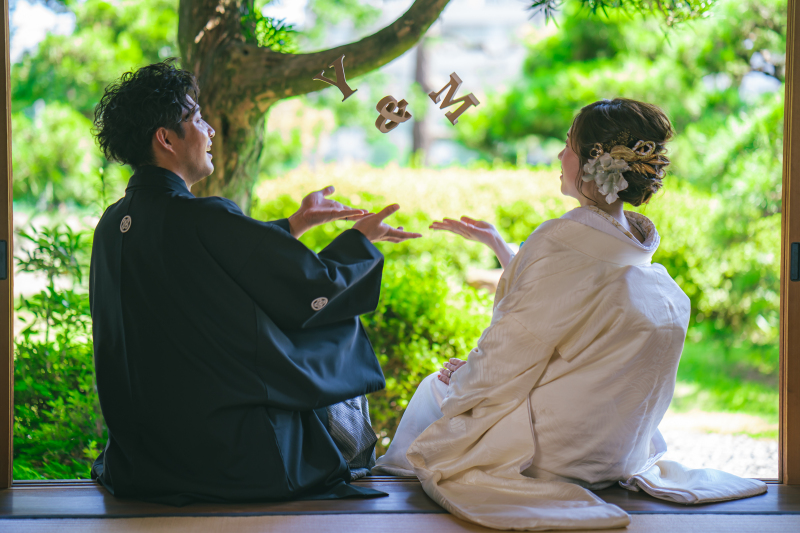 マリエフルーリィ_庭園で撮影できる