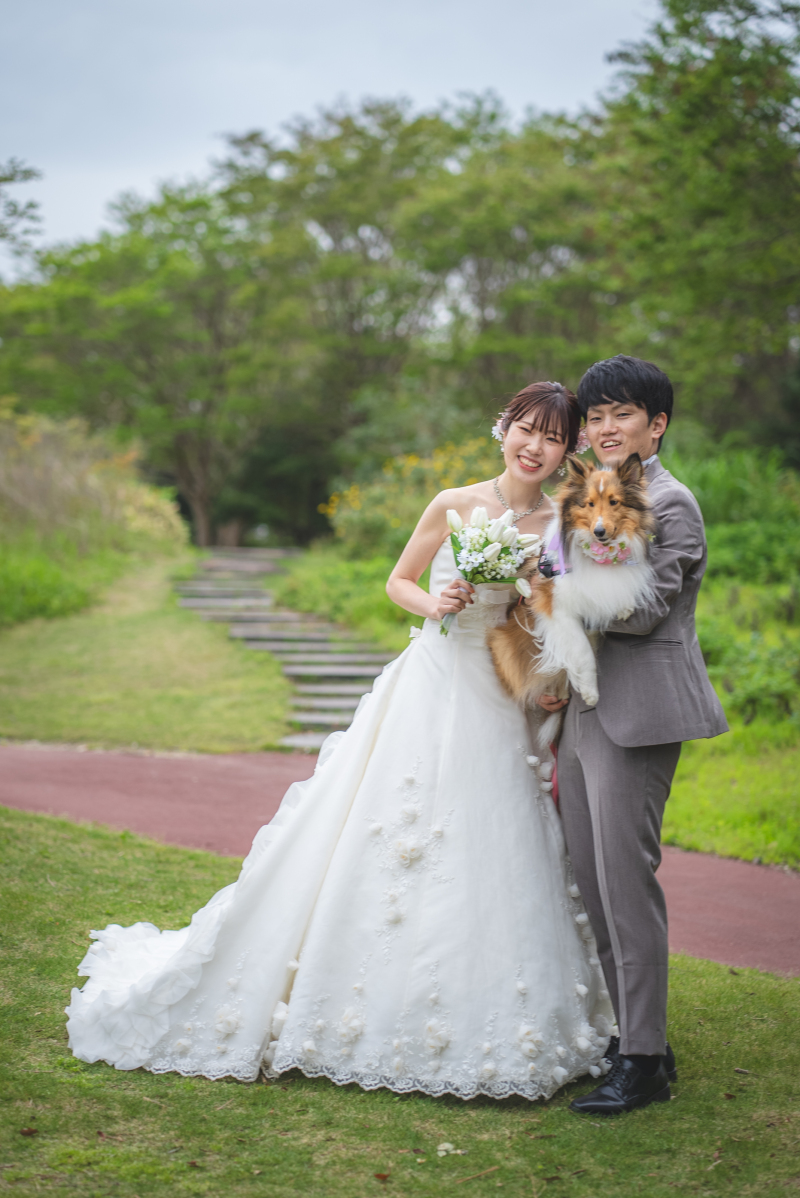 マリエフルーリィ_ペットと一緒に撮影できる