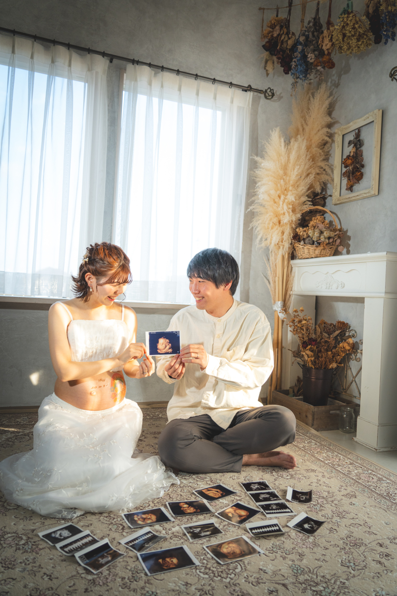 マリエフルーリィ_マタニティフォトの撮影ができる