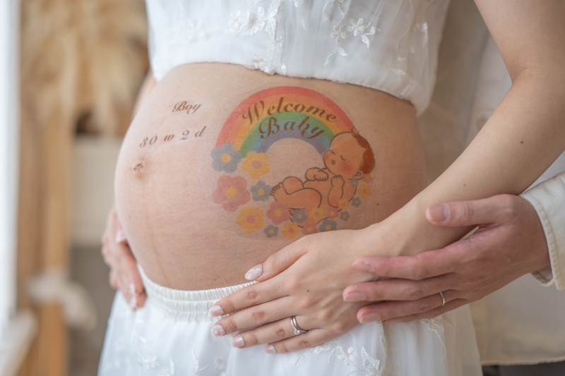 マリエフルーリィ_マタニティフォトの撮影ができる