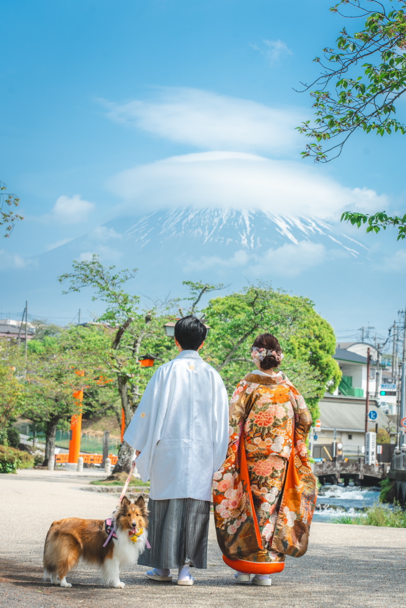 マリエフルーリィ_ペットと一緒に撮影できる