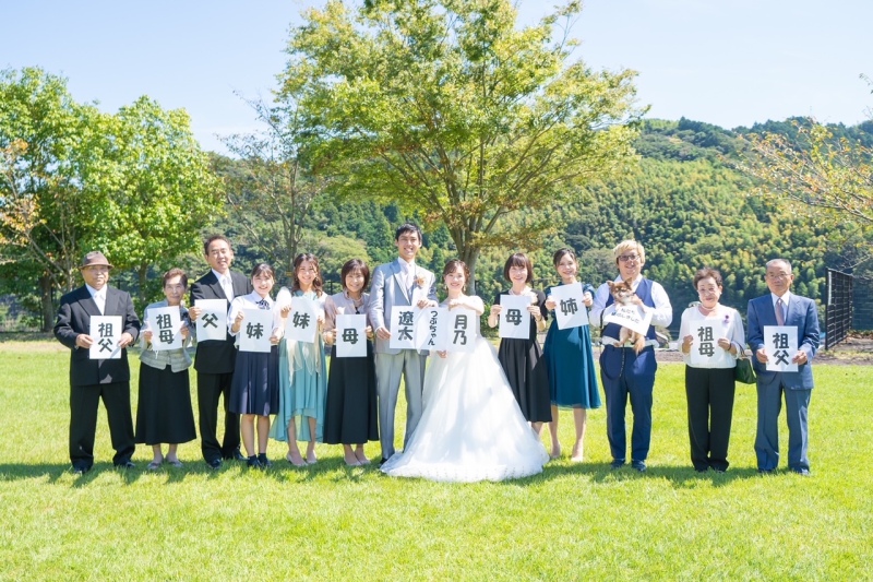 マリエフルーリィ_家族・友人を撮影に呼べる