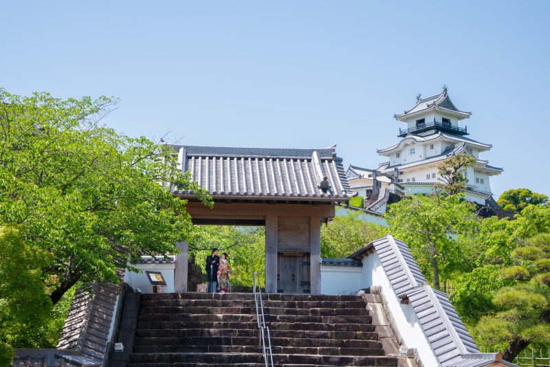 マリエフルーリィ_庭園で撮影できる