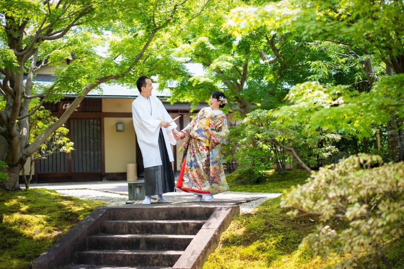 マリエフルーリィ_庭園で撮影できる