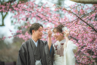 マリエフルーリィ_和装　洋装　ロケーション１月～4月