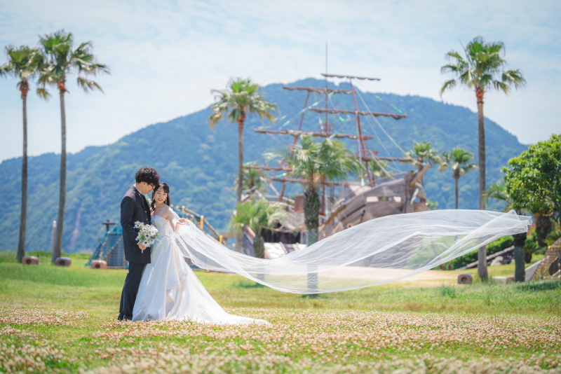 マリエフルーリィ_ガーデンで撮影できる