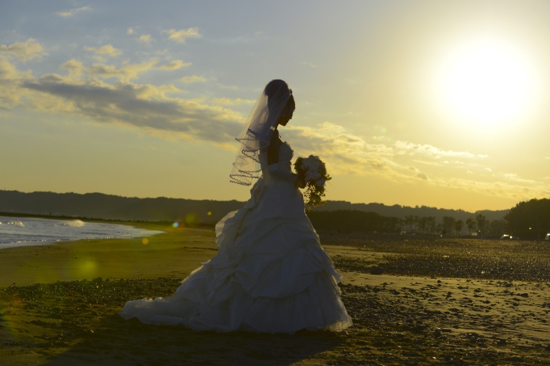 マリエフルーリィ_海で撮影できる