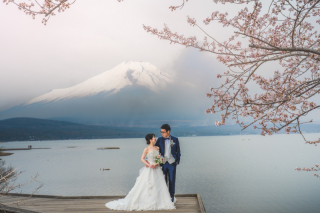 マリエフルーリィ_【富士山・静岡ロケ】和装　洋装　ロケーション
