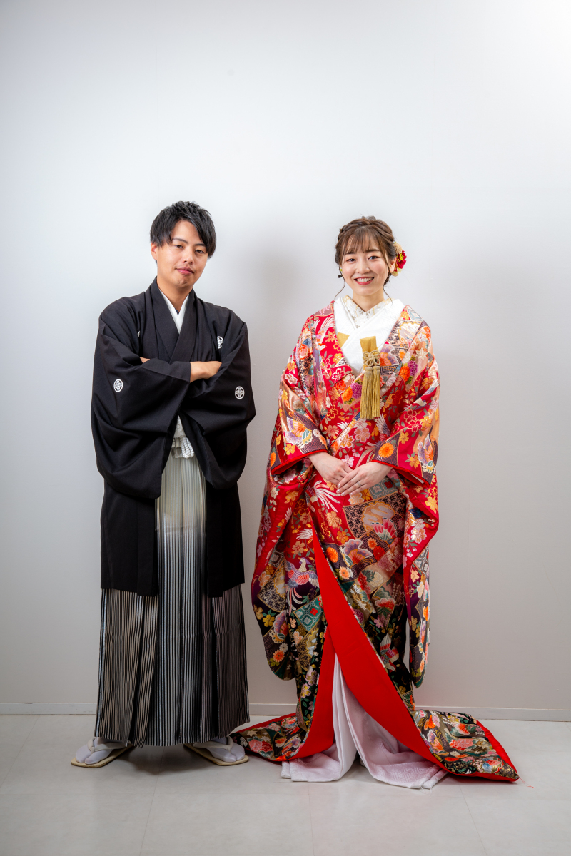 【和+洋】【迷(まよ)コレ】平日¥22,000引き 和装スタジオ撮影と洋装スタジオ撮影 データ付プラン