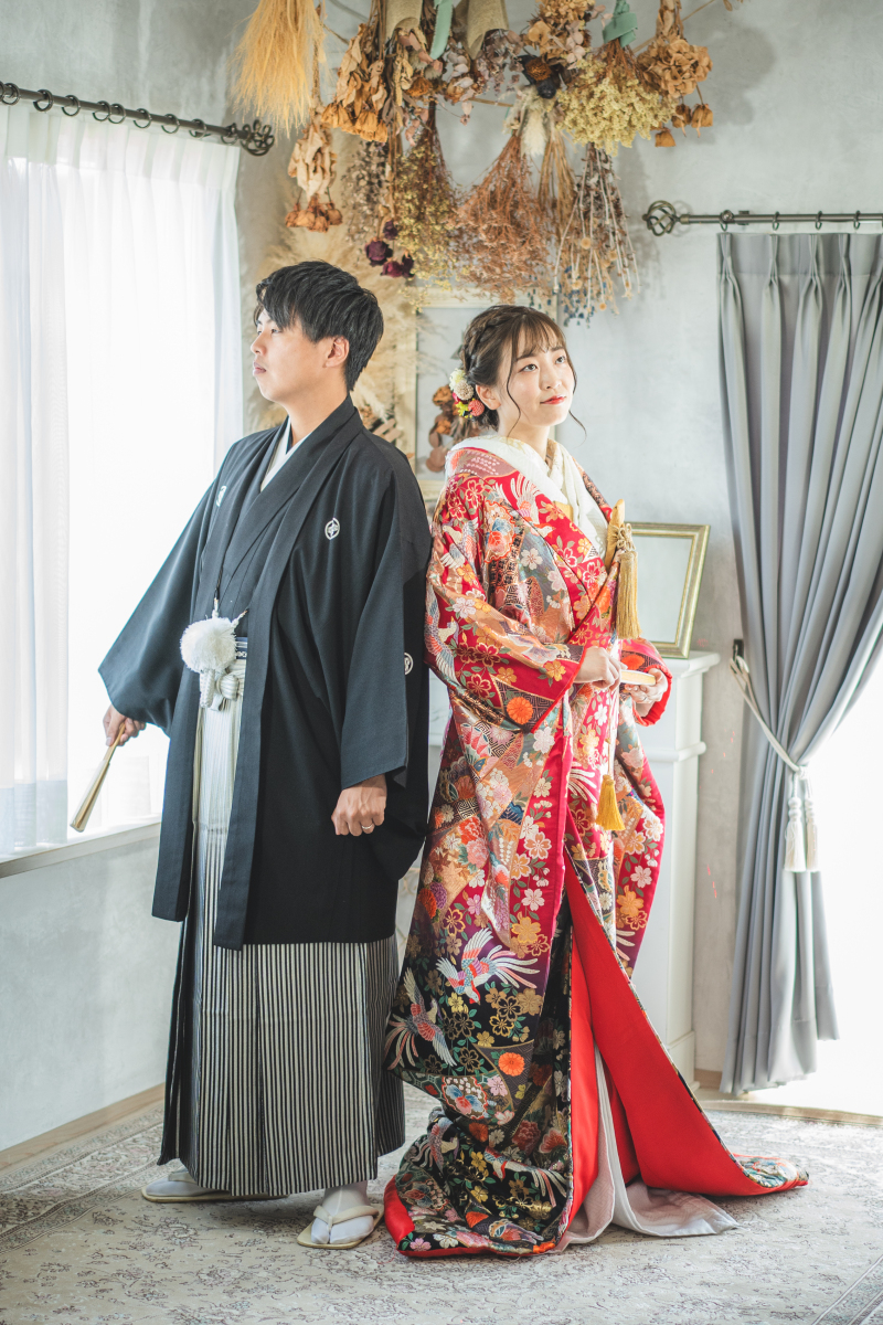 10月~12月 和装全カットデータ付プラン【スタジオ撮影】