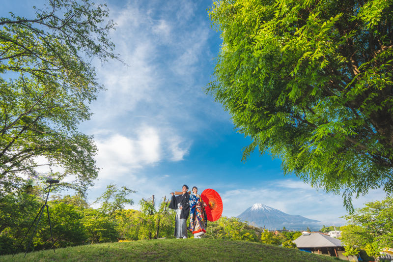 10月~12月【旅ロケ・和装+洋装Wフォトウエディングロケ】和装ロケ洋装ロケカスタマイズで1日で出来るロケーション撮影