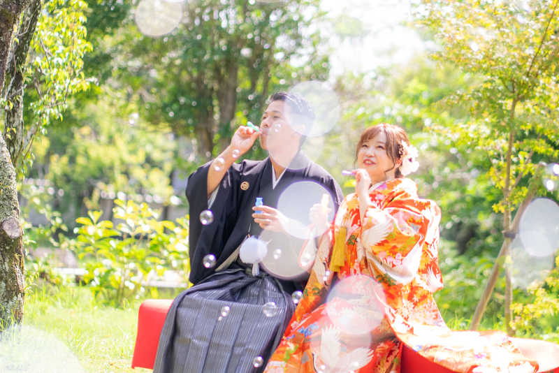 10月末まで 10組限定!ちょいロケ全て付いて!¥107800→¥96800-!もっとリーズナブルロケ!【和庭園+茶室】