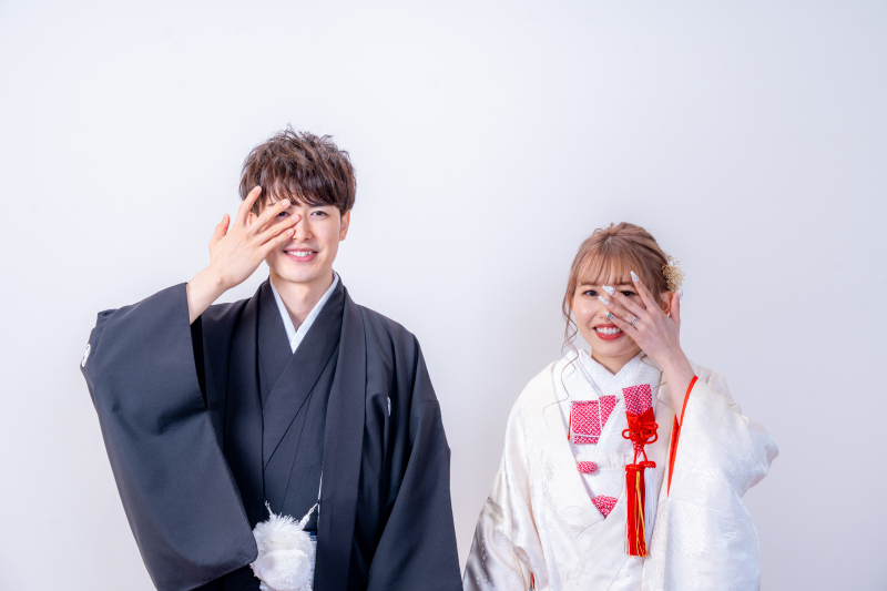 10月~12月【和+洋】【迷(まよ)コレ!】平日¥22,000引き 和装スタジオ撮影と洋装ロケーション撮影付プラン