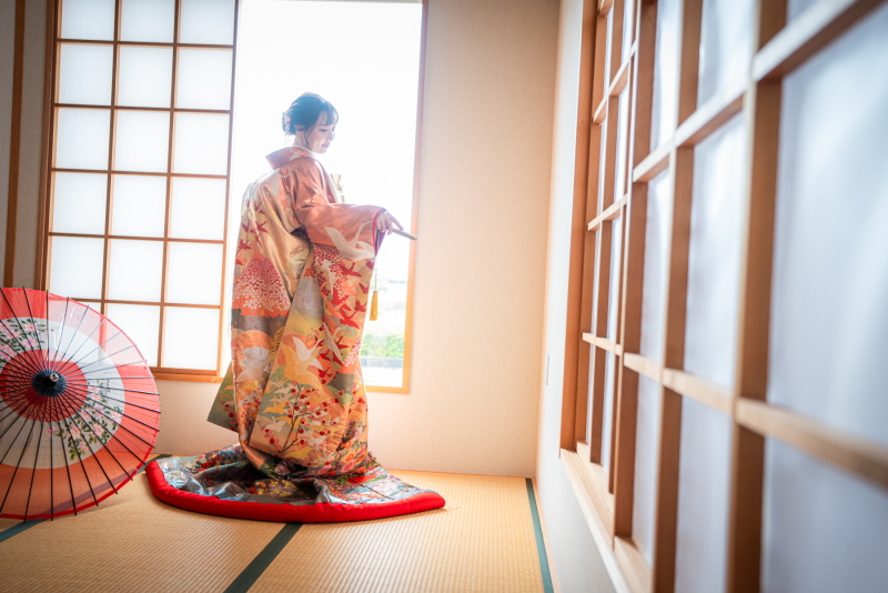 【和+洋】【迷(まよ)コレ】平日¥22,000引き 和装スタジオ撮影と洋装スタジオ撮影 データ付プラン