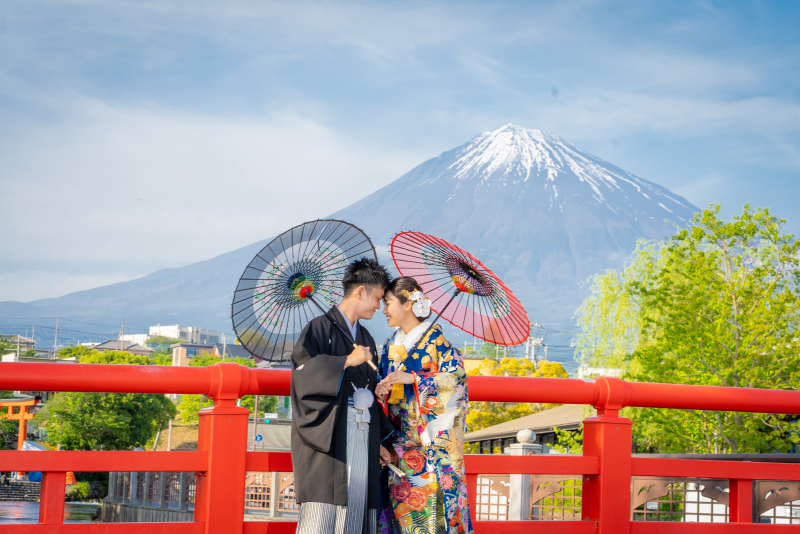 10月~12月【旅ロケ・和装+洋装Wフォトウエディングロケ】和装ロケ洋装ロケカスタマイズで1日で出来るロケーション撮影