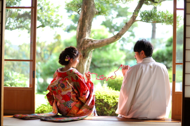 10月~12月【富士山B+お茶室】和装ロケーション撮影【ロケ地セレクト】+お茶室撮影付プラン