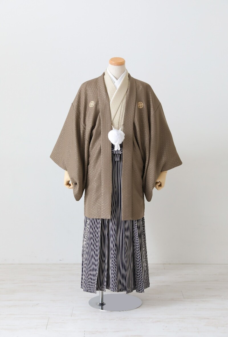 【お洒落な印象に】羽織（モカ）