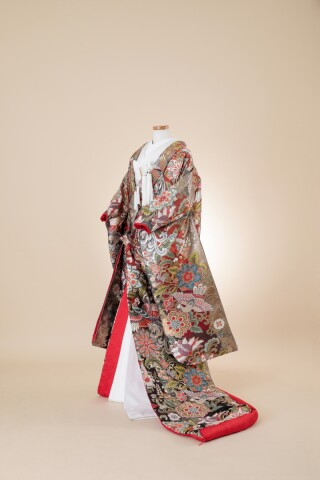 引箔 唐草鳳凰華文