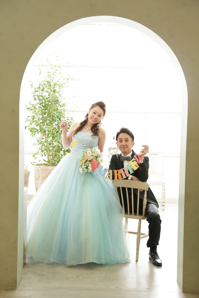 ALOHONAカラードレス