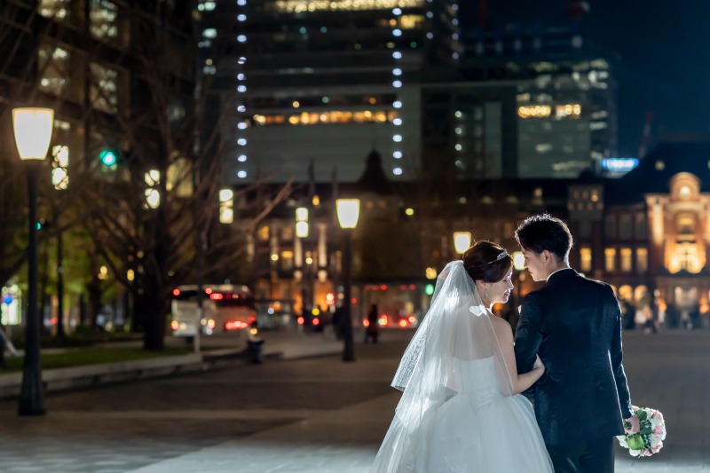 東京駅ナイトロケーション　