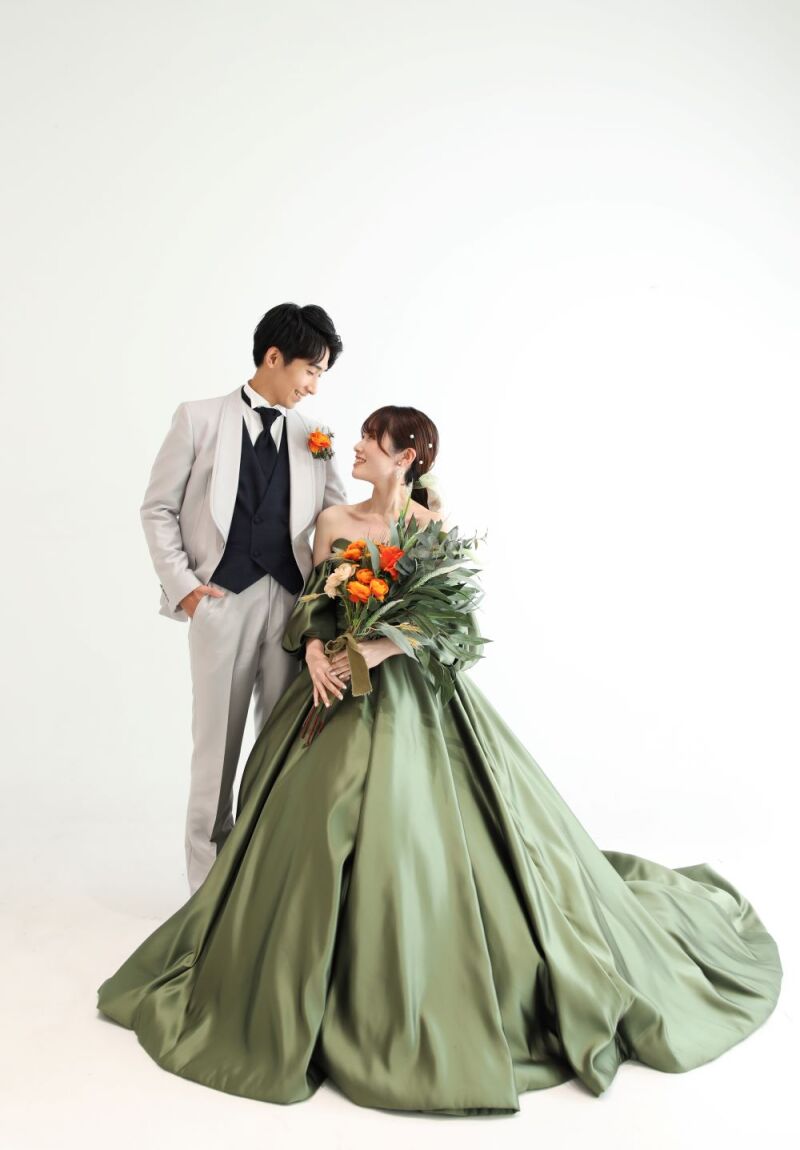 照れ笑いでご撮影スタート