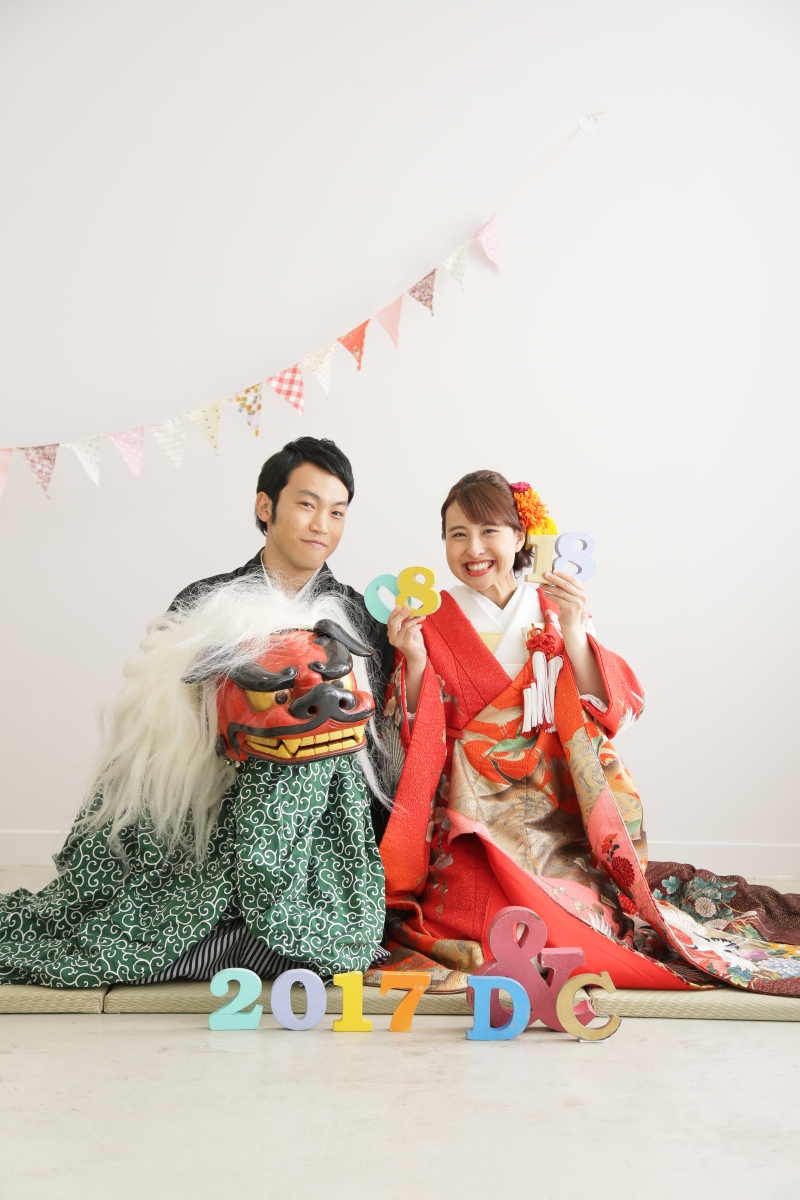 獅子舞をお持込み！