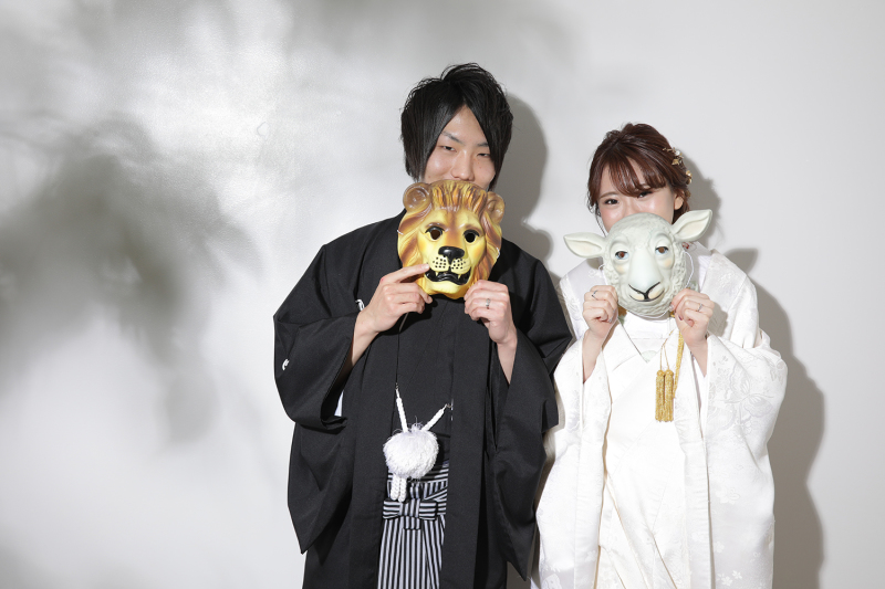 お顔を隠して☆彡