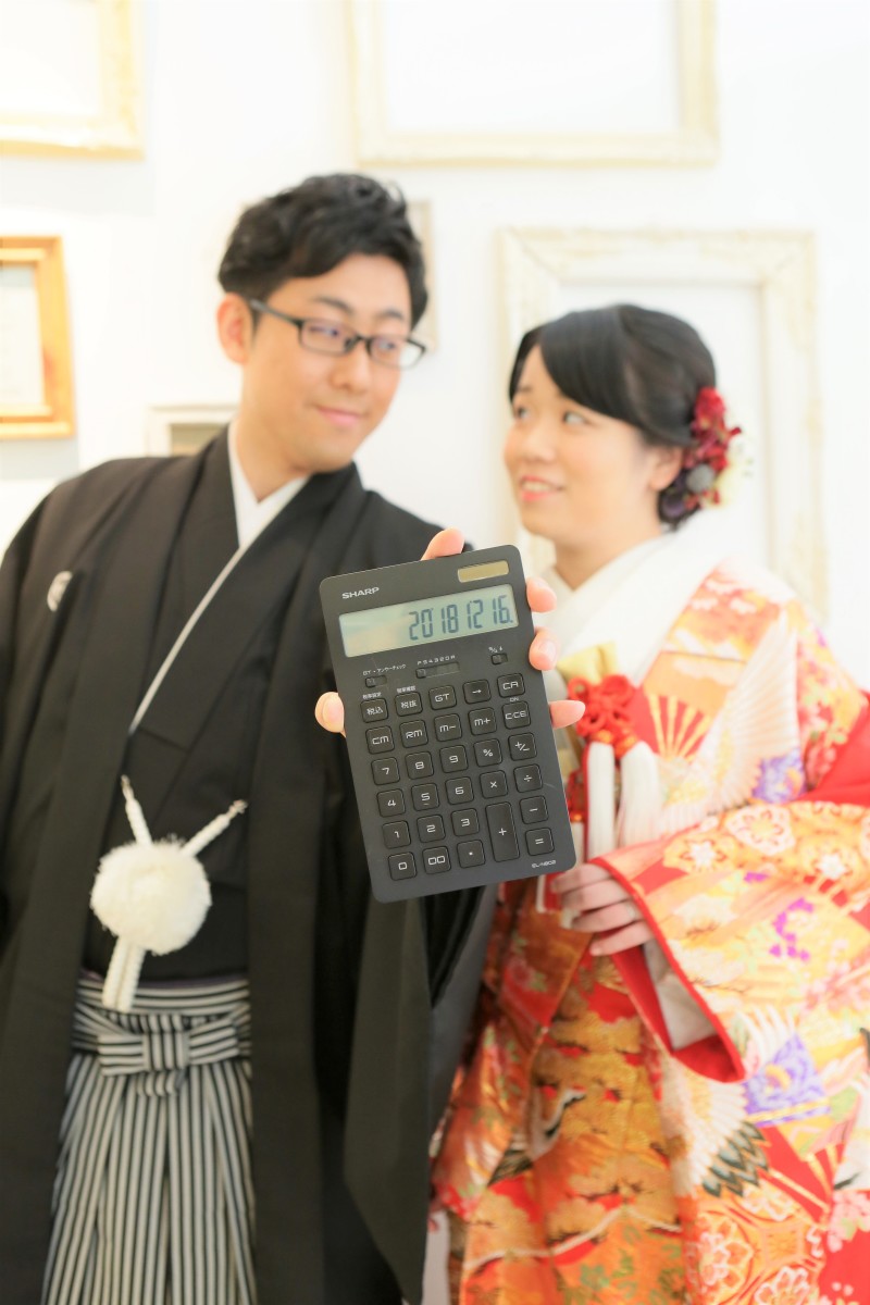 電卓の数字はもしかして・・・