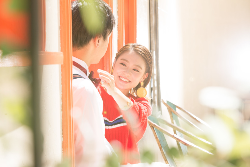 柔らかい光の中で