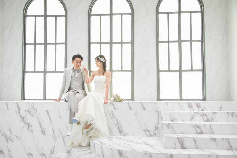 ほっぺをつんっ