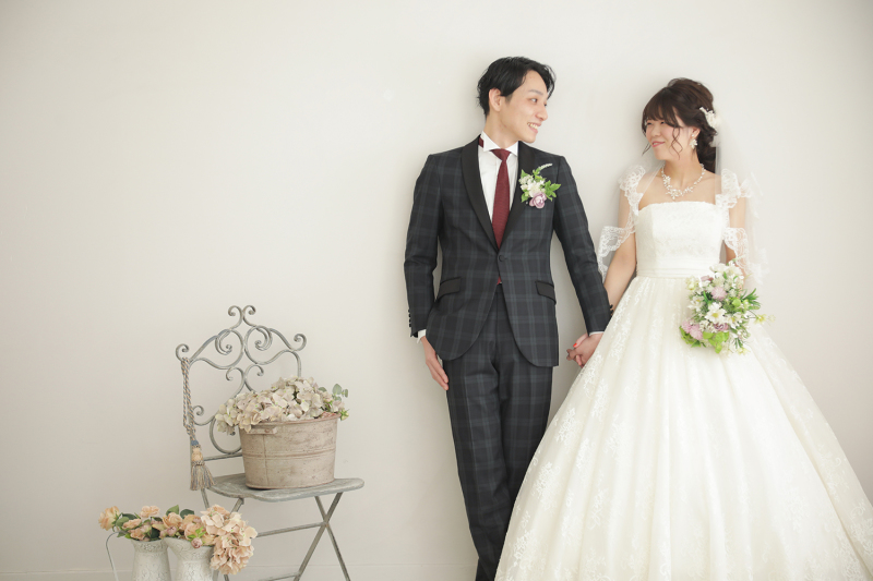 お二人で並んで!