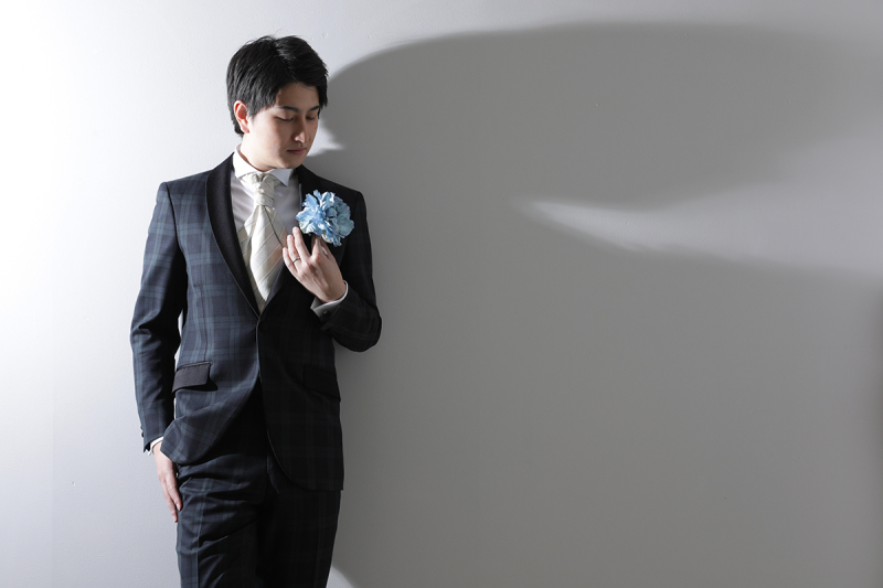 ご新郎様のソロショット