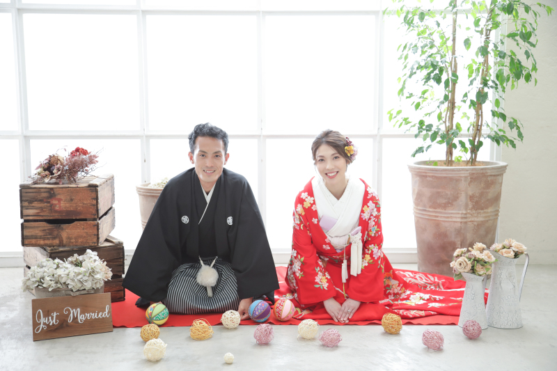 スタジオ小物も豊富です♪