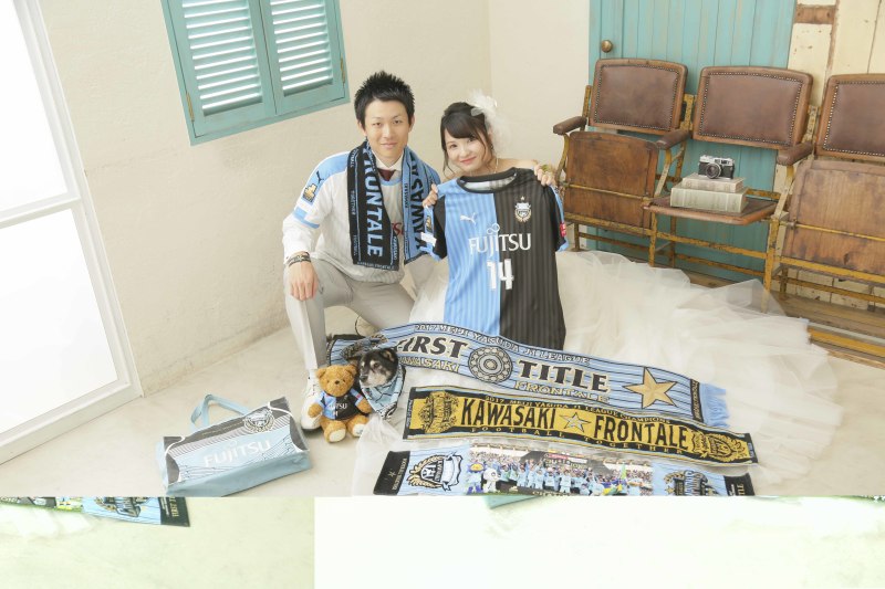 お二人らしいお写真を!