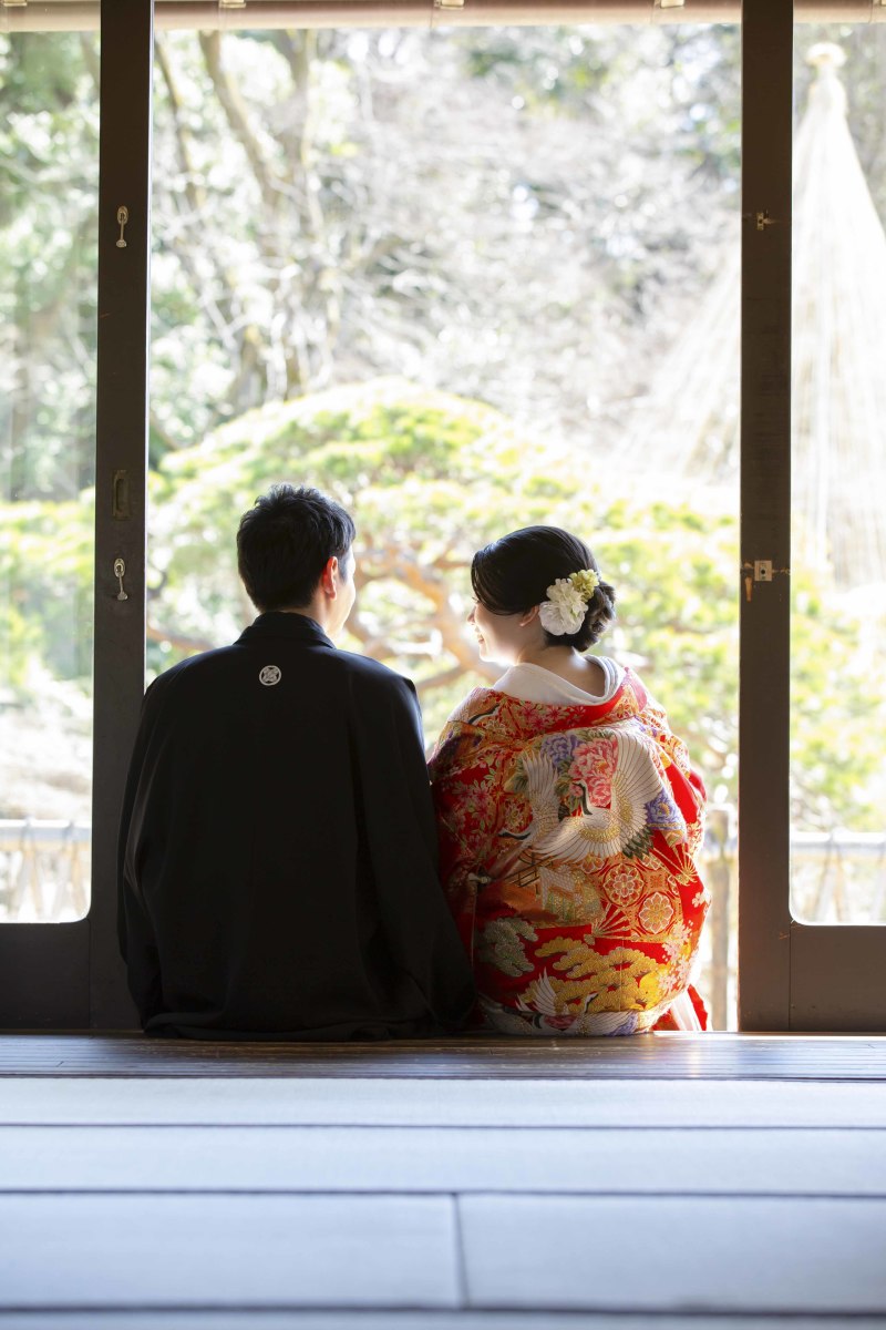 和室にてご撮影