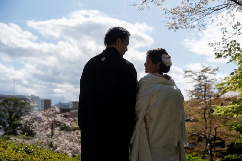 後ろ姿&times;シルエットショット