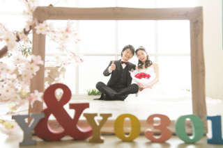 スタジオのアイディア撮影