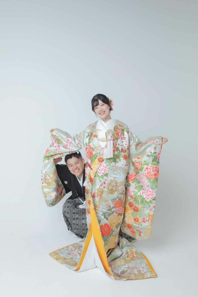 お二人らしいショットも！