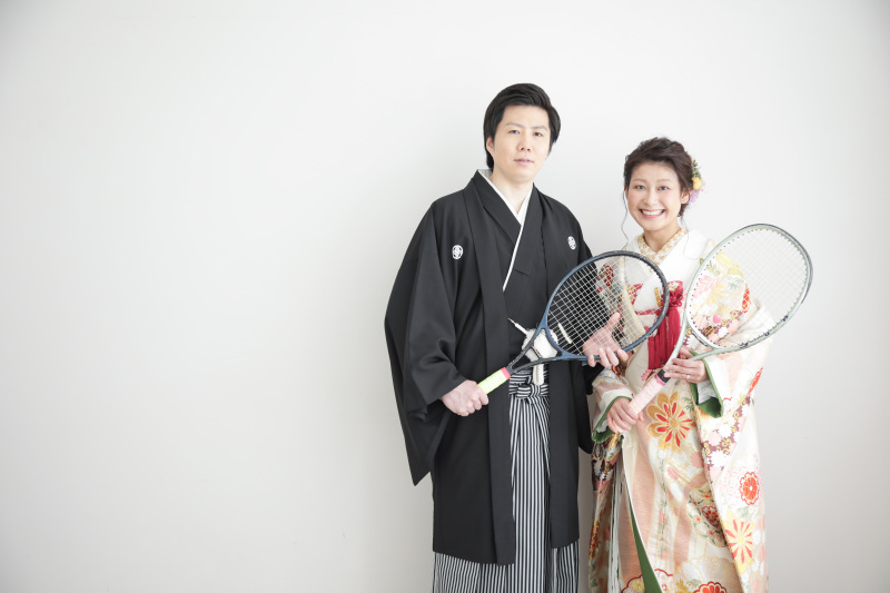 白い背景でシンプルに・・・