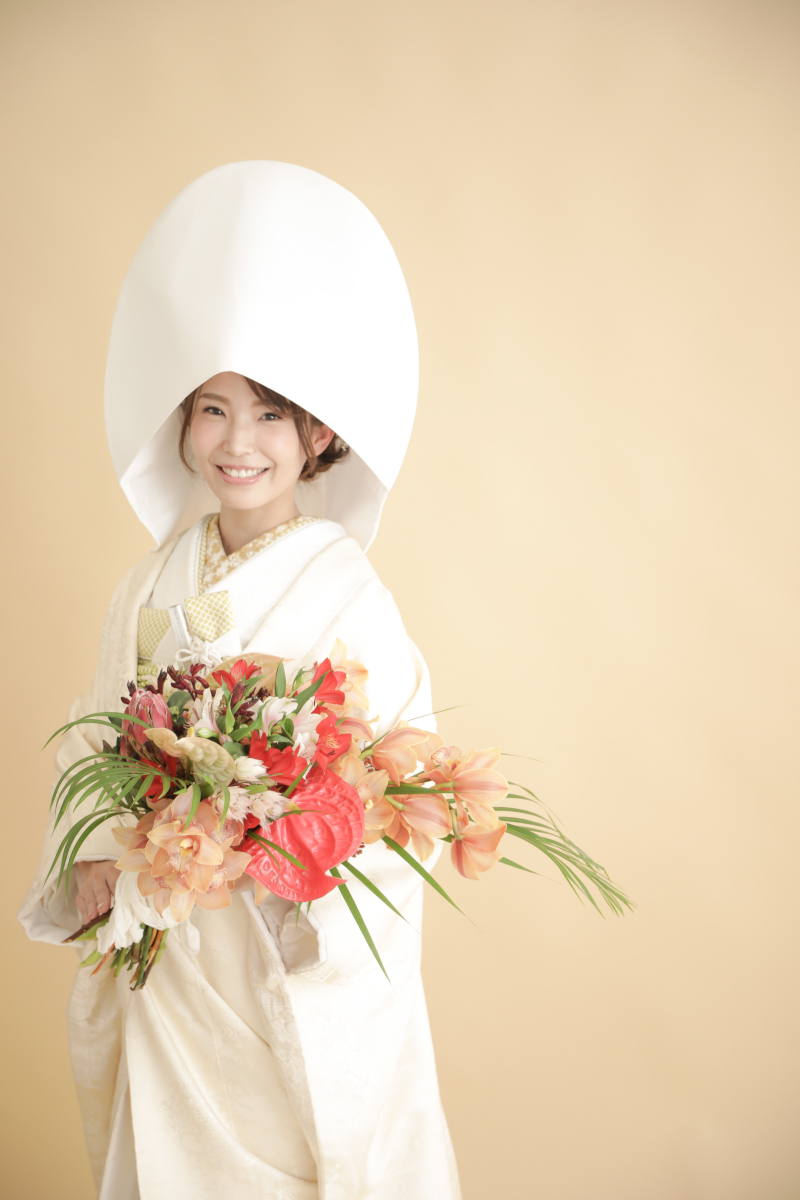 綿帽子でフォーマルに◎