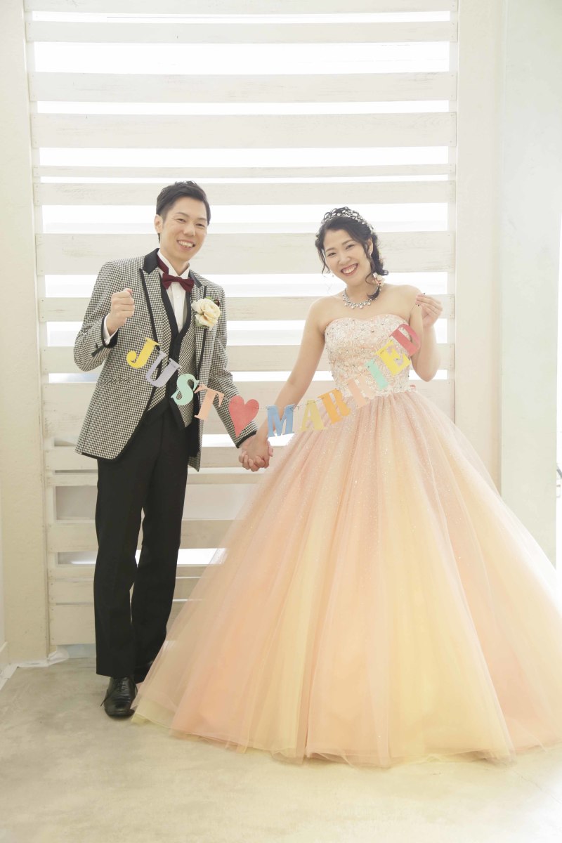 ALOHINAカラードレス♬