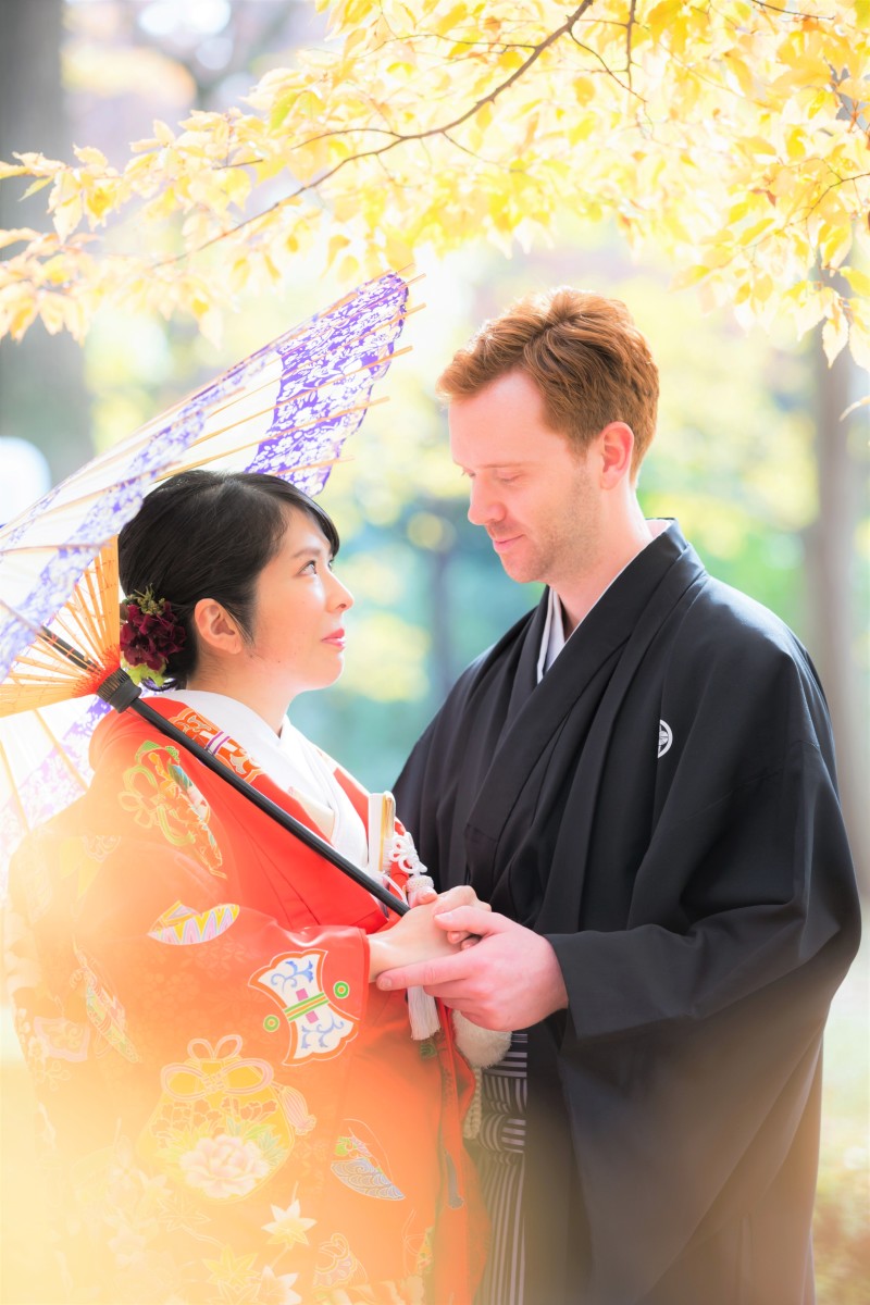 見つめあう二人